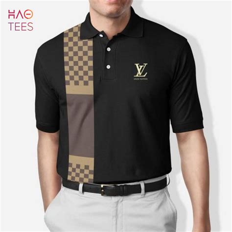 louis vuitton black tshirt|Louis Vuitton black polo shirt.